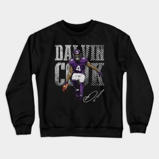 Dalvin Cook Minnesota Bold Crewneck Sweatshirt